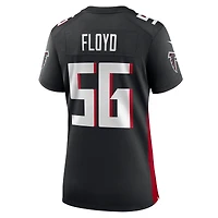 Maillot Nike Leonard Floyd noir pour femme des Falcons d'Atlanta