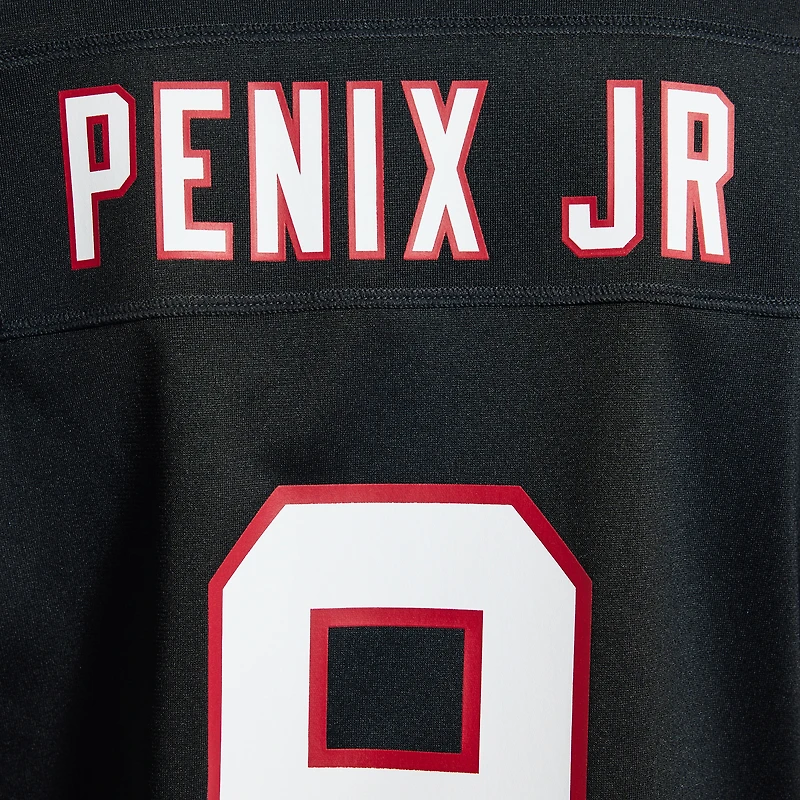 Maillot Nike Michael Penix Jr. pour femme, noir, Atlanta Falcons Throwback Game