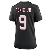 Maillot Nike Michael Penix Jr. pour femme, noir, Atlanta Falcons Throwback Game