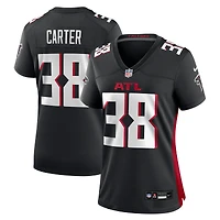 Maillot Nike Nathan Carter noir pour femme des Falcons d'Atlanta