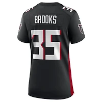 Women's Nike Natrone Brooks  Black Atlanta Falcons Team Game Jersey