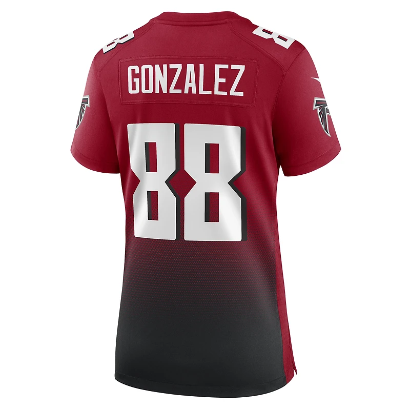 Women's Nike Tony Gonzalez Red Atlanta Falcons Retired Game Jersey