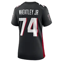 Maillot Nike Tyrone Wheatley Jr. pour femme, noir, des Falcons d'Atlanta