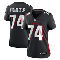 Maillot Nike Tyrone Wheatley Jr. pour femme, noir, des Falcons d'Atlanta