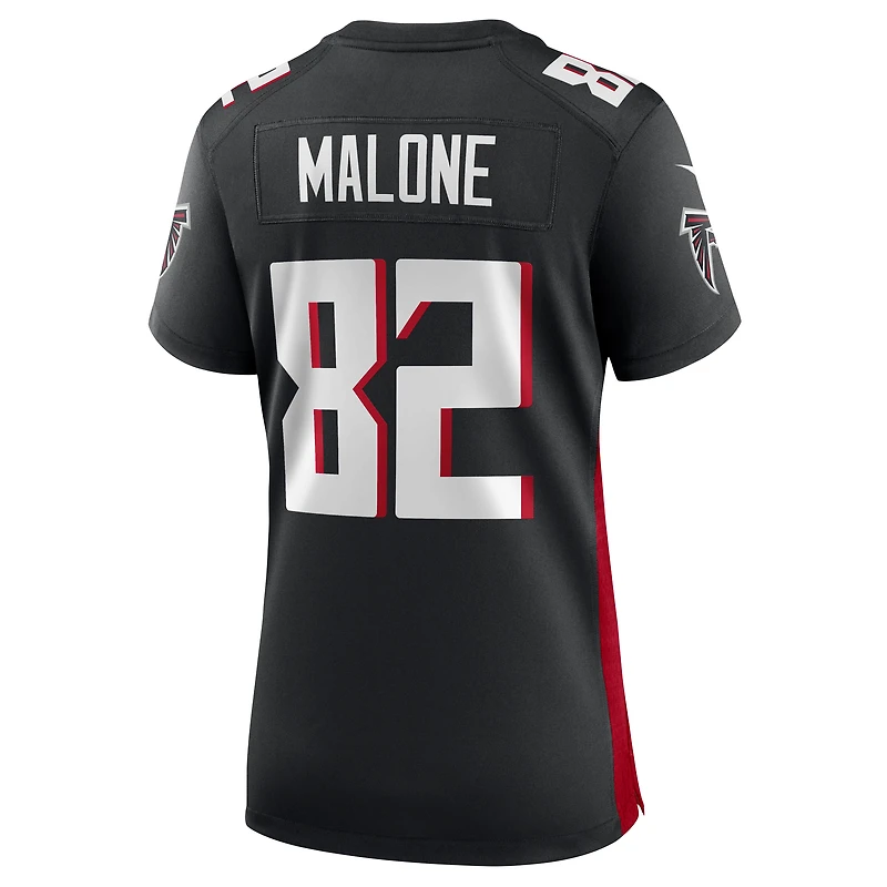 Maillot de match Nike Xavier Malone des Atlanta Falcons pour femme, noir