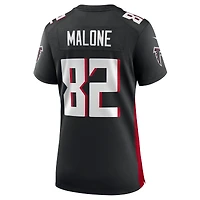 Maillot de match Nike Xavier Malone des Atlanta Falcons pour femme, noir