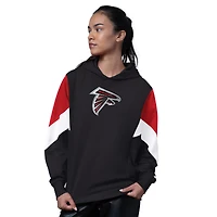 Sweat à capuche noir pour femme des Atlanta Falcons Scrimmage