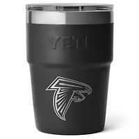 Gobelet empilable YETI Atlanta Falcons Rambler 473 ml avec couvercle Magslider
