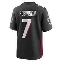 Youth Nike Bijan Robinson Black Atlanta Falcons Game Jersey