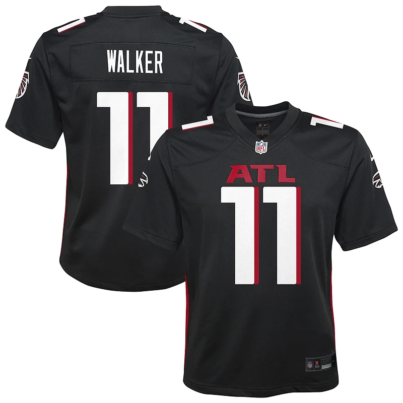 Youth Nike Jalon Walker Black Atlanta Falcons Team Game Jersey