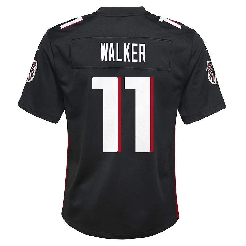 Youth Nike Jalon Walker Black Atlanta Falcons Team Game Jersey