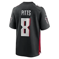 Youth Nike Kyle Pitts Sr. Black Atlanta Falcons Game Jersey