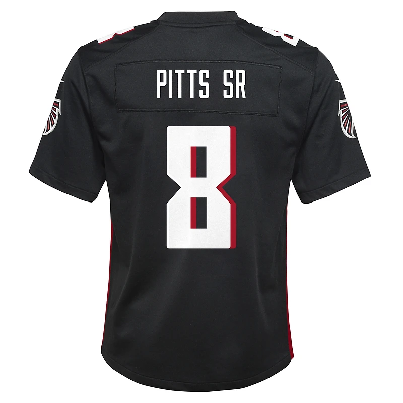 Youth Nike Kyle Pitts Sr. Black Atlanta Falcons Game Jersey