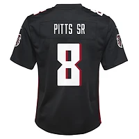 Youth Nike Kyle Pitts Sr. Black Atlanta Falcons Game Jersey