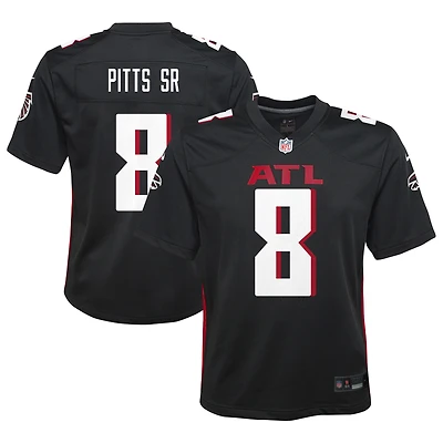 Youth Nike Kyle Pitts Sr. Black Atlanta Falcons Game Jersey