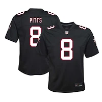 Youth Nike Kyle Pitts Sr. Black Atlanta Falcons Game Jersey