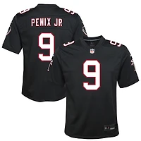Youth Nike Michael Penix Jr. Black Atlanta Falcons Alternate Game Jersey