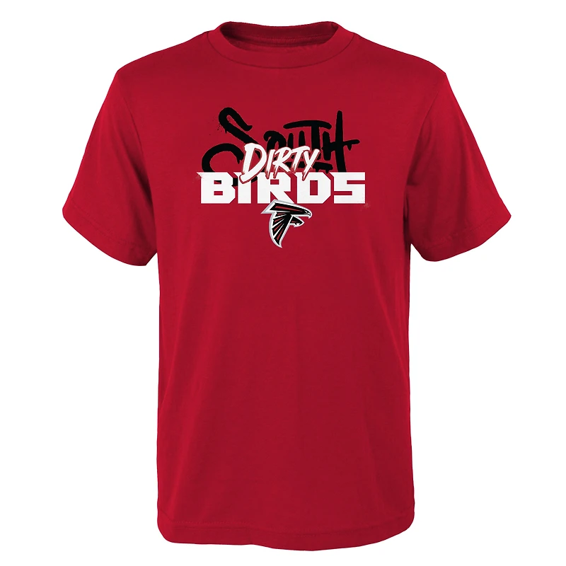 Youth Red Atlanta Falcons Dirty Birds T-Shirt