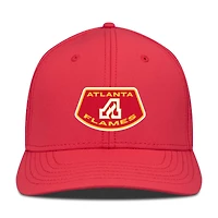 Casquette Rise Skylight Flex rouge pour homme des Flames d'Atlanta de Levelwear