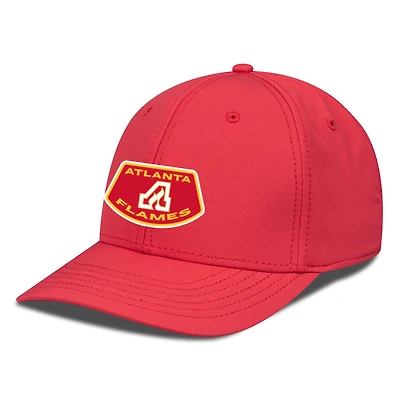 Casquette Rise Skylight Flex rouge pour homme des Flames d'Atlanta de Levelwear