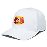 Men's Levelwear White Atlanta Flames  Skylight Zephyr Adjustable Hat