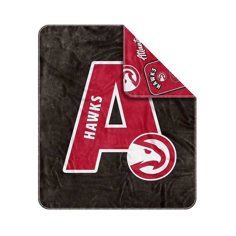 Couverture Dream Weave 50" x 60" des Atlanta Hawks