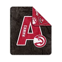Couverture Dream Weave 50" x 60" des Atlanta Hawks