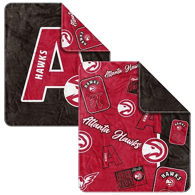 Couverture Dream Weave 50" x 60" des Atlanta Hawks