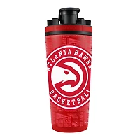 Bouteille shaker Atlanta Hawks 26 oz en acier inoxydable 4D