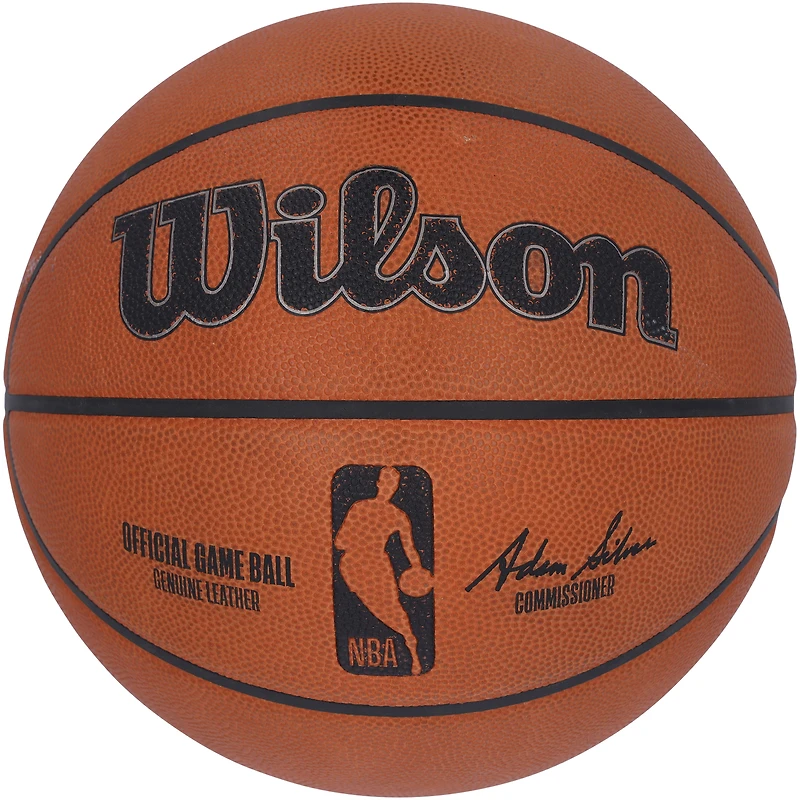 Atlanta Hawks Game-Used Basketball vs, Philadelphia 76ers on March 28, 2025 