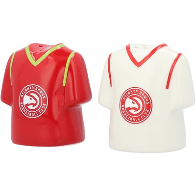 Ensemble de salière et poivrière Jersey Hawks d'Atlanta