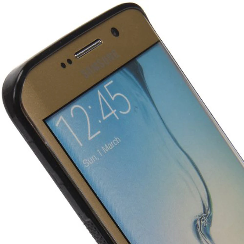 Étui pare-chocs pour Galaxy S6 Edge des Hawks d'Atlanta Net 2