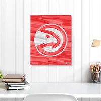 Atlanta Hawks 16 "x 20" embelli Giclée Print par Charlie Turano III