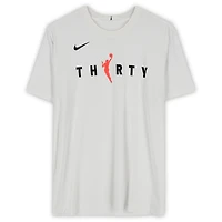 Atlanta Hawks Team-Issued White WNBA Short Sleeve Shirt from the 2025-26 NBA Season