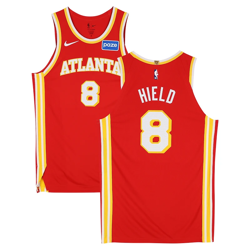 Buddy Hield Atlanta Hawks Game-Used #8 Red Nike Jersey vs. Memphis Grizzlies on March 23, 2026 - Size 50+4