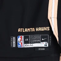 Christian Koloko Atlanta Hawks Game-Used #35 Black Nike City Edition Jersey vs. Washington Wizards on February 26, 2026 - Size 48+4