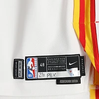 CJ McCollum Atlanta Hawks Game-Used #3 White Nike Jersey vs. Portland Trail Blazers on March 1, 2026 - Size 48+4