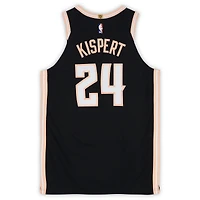 Corey Kispert Atlanta Hawks Game-Used #24 Black Nike City Edition Jersey vs. Cleveland Cavaliers on April 10, 2026 - Size 50+4