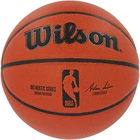 Ballon de basket-ball d'intérieur/extérieur Wilson Authentic Series autographié par Dominique Wilkins Atlanta Hawks avec inscription « HOF 06 »