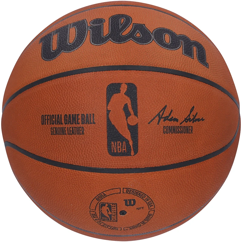 Dominique Wilkins Atlanta Hawks Autographed Wilson Official Game Basketball  