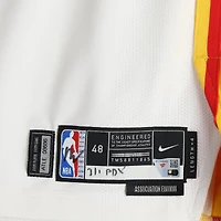 Gabe Vincent Atlanta Hawks Game-Used #4 White Nike Jersey vs. Portland Trail Blazers on March 1, 2026 - Size 48+4