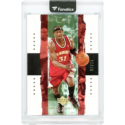 Carte Jason Terry Atlanta Hawks 2003-04 Upper Deck Exquisite Collection Or n° 1 n° 12/25