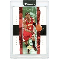 Carte Jason Terry Atlanta Hawks 2003-04 Upper Deck Exquisite Collection Or n° 1 n° 12/25