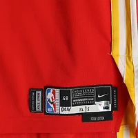 Keaton Wallace Atlanta Hawks Game-Used #2 Red Nike Jersey vs. Denver Nuggets on December 5, 2025 - Size 48+4