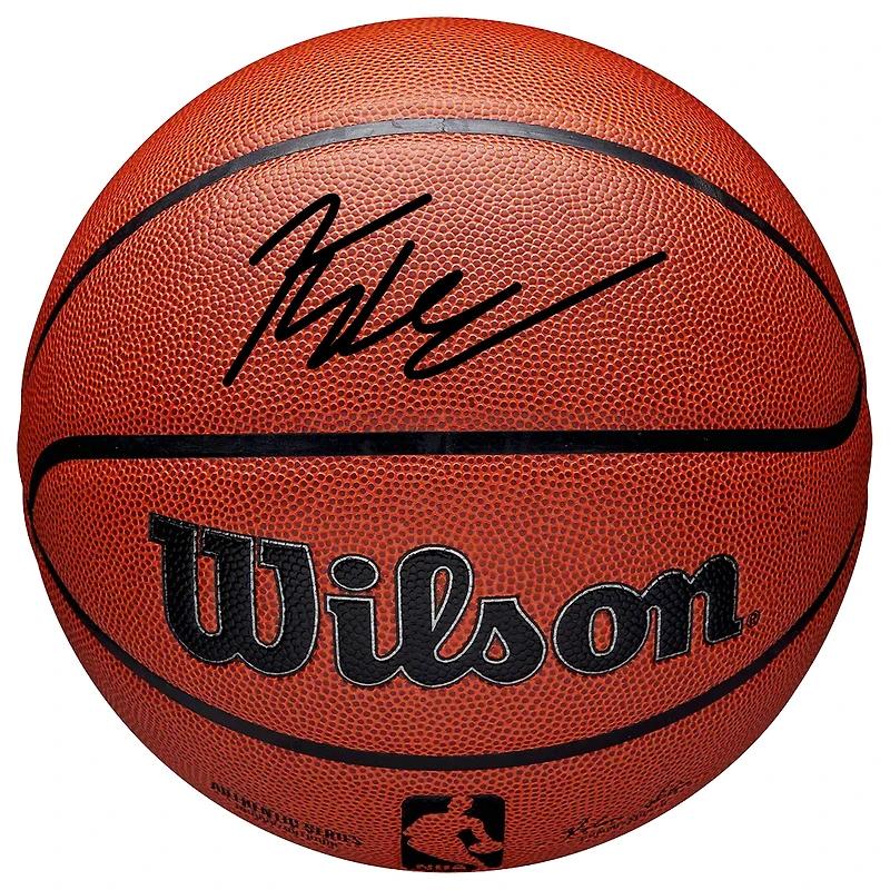 Kingston Flemings Atlanta Hawks Autographed Wilson Authentic Series Indoor/Outdoor Basketball