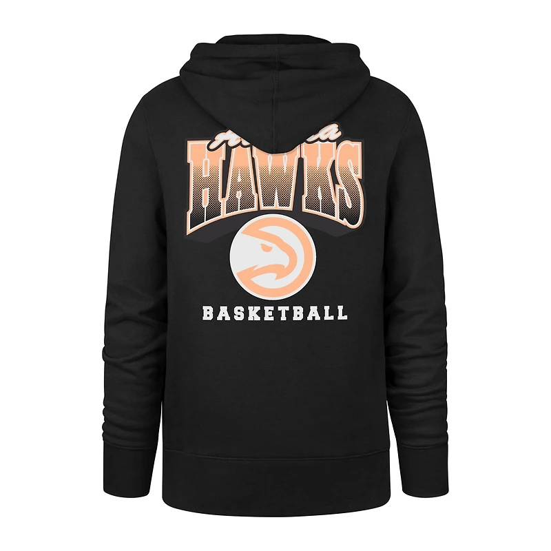 Sweat à capuche homme '47 Black Atlanta Hawks 2025/26 City Edition Jab Step Headline