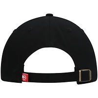 Men's '47 Black Atlanta Hawks Team Clean Up Adjustable Hat
