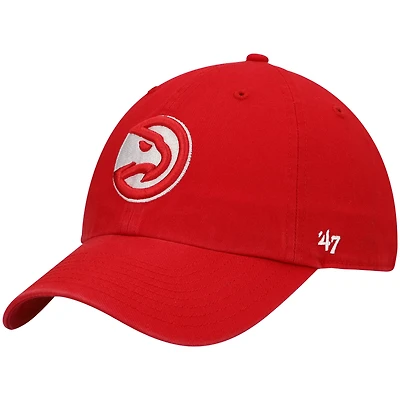 Casquette ajustable Atlanta Hawks rouge '47 avec logo principal