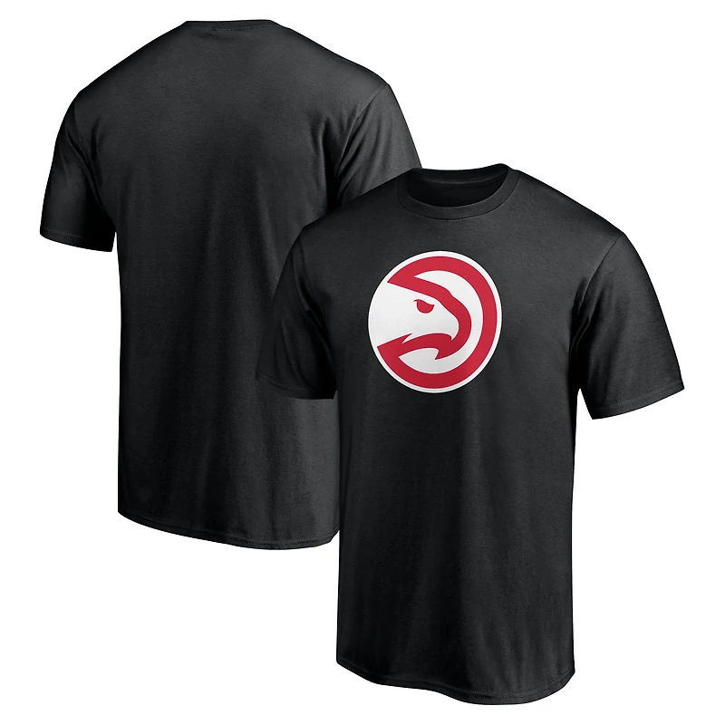 T-shirt rouge pour homme avec logo principal des Atlanta Hawks