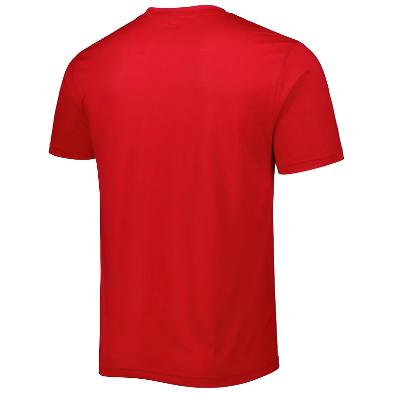 Concepts Sport T-shirt et pantalon de pyjama Atlanta Hawks Badge rouge/noir pour homme